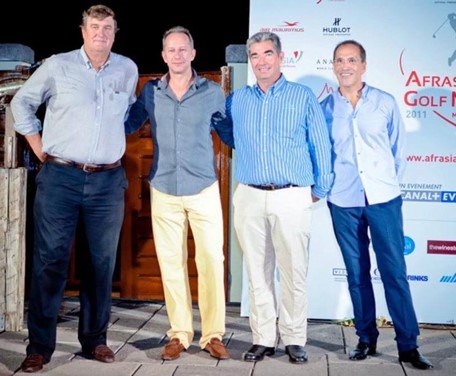 DECEMBER 2011 - Launch of the AfrAsia Golf Masters, a unique golf event held at Four Seasons Golf Club Mauritius, Anahita – 13 to 17 December 2011