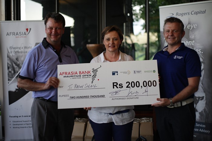 3 Tour Charity Challenge launched at AfrAsia Bank Mauritius Open