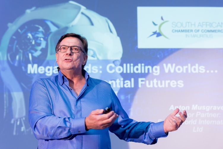 AfrAsia & SA Chamber of Commerce host futurist expert, Anton Musgrave, for thought-provoking experience