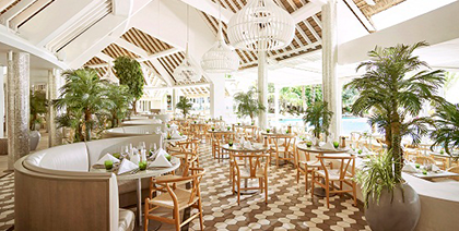 Palm Court at LUX* Grand Gaube