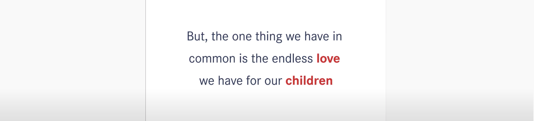 There are neither perfect parents nor perfect parenthood journeys