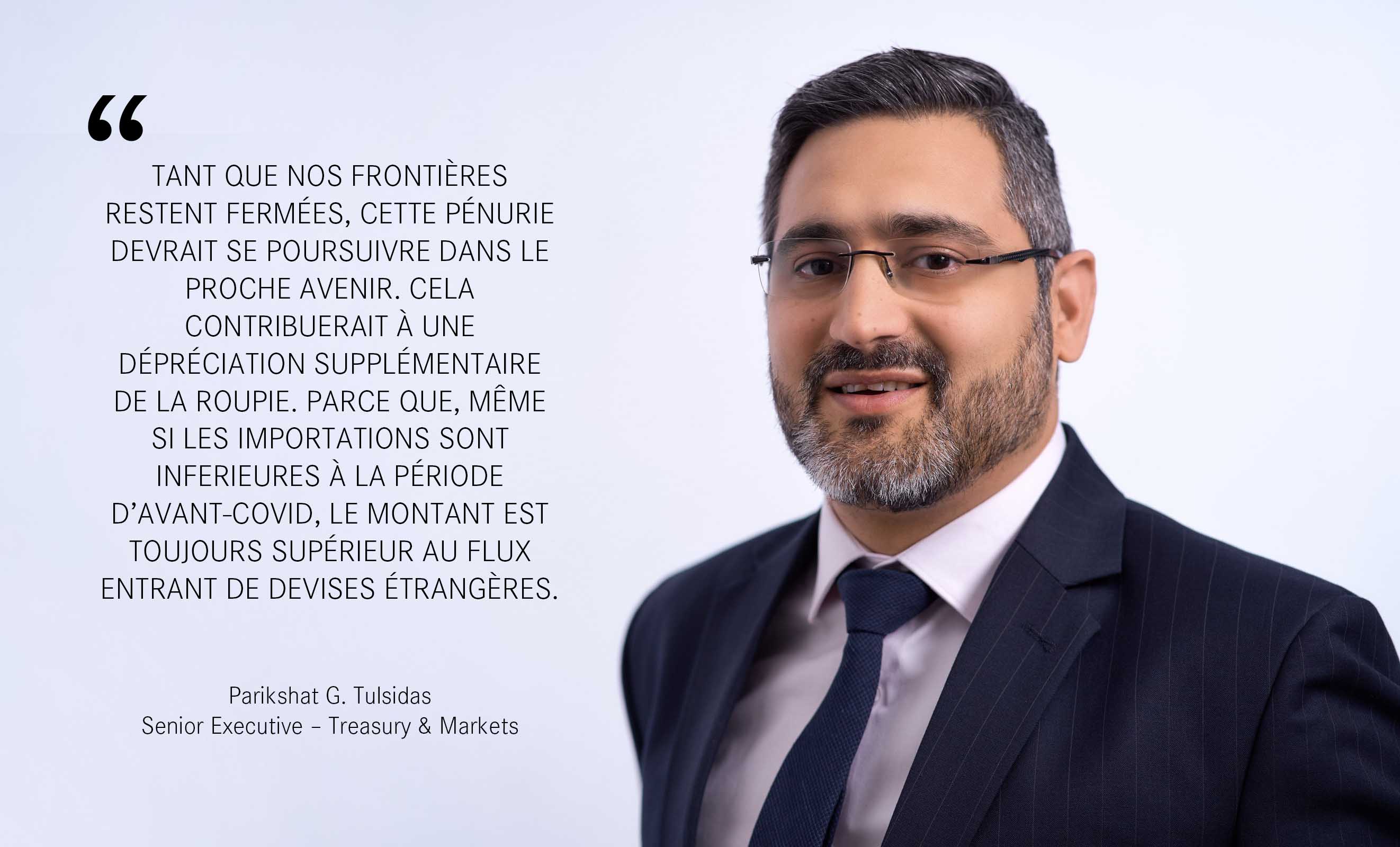 Parik Tulsidas in Defi